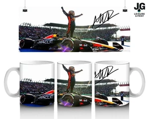 Max Verstappen inspired Formula One F1 11oz Mug Gift Ceramic Motorsport - Picture 1 of 3
