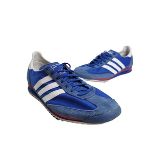 adidas SL72 RS Blue Scarlet Size 10 Mens 3 Stripe - Picture 1 of 17