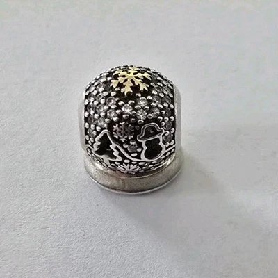 Pandora Limited Edition Wunderland Charm USB794200 Blackfriday 2015 Schneekugel - Bild 1 von 4