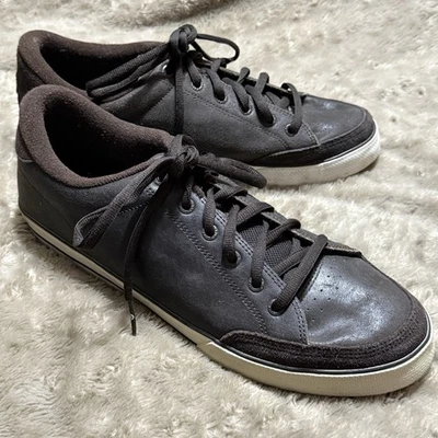 Circa Adrian Lopez AL50 Zapatilla Deportiva de Cuero Marrón Oscuro Zapato de Patinaje para Hombres Talla 14/13 LEER Foto 1 de 4