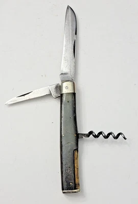 Antique Junker Werk Solingen Corkscrew Pocket Knife - Image 1 of 4