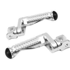 MPRO 1 inch Extended Silver Front Foot Pegs Fit Ducati 916 /S/SP/R All Year - Picture 1 of 7