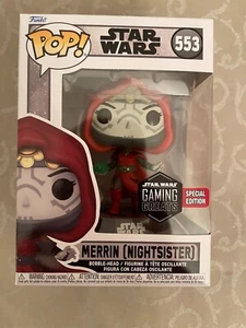 Funko Pop Star Wars Merrin (Nightsister) - Star Wars Gaming Greats Special 553 - Photo 1/6