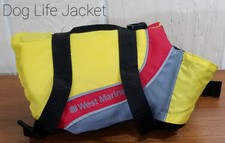 west marine dog life jacket