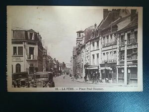 CPA 02 LA FERE - Place Paul Doumer - Imagen 1 de 2