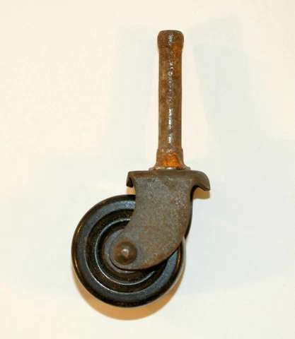 Vintage Bas sick Hard Plastic Furniture Caster Wheels Cover