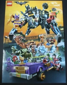 Poster film LEGO The Batman 18 3/4"" x 26 1/2"" esclusivo obiettivo 2017 edizione limitata - Foto 1 di 2