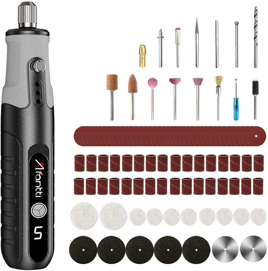 Mini Rotary Tool Corded Electric Detail Sander Multi Grinder Grinding Pen Set wi - Image 1 of 4