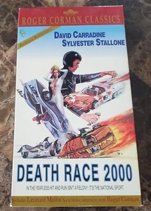 *VHS Movie Death Race 2000- Sylvester Stallone, David Carradine - Imagen 1 de 3