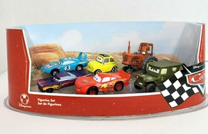 Juego de 6 estatuillas de vehículo con resortes de radiador de coches Disney exclusivo de tienda Luigi Ramon - Imagen 1 de 12