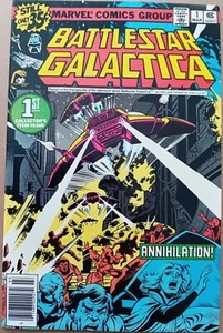 Battlestar Galactica #1 -VFN (8.0) - Marvel 1979 - 35 Cents cover - Copy 3 - Picture 1 of 1