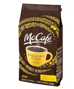 McDonalds McCafe Ground Coffee Breakfast Blend Light Roast USA IMPORT 340gr - Picture 1 of 4