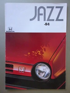 HONDA JAZZ orig 1984 Swedish Mkt Sales Brochure for Sweden - Picture 1 of 4