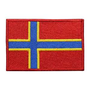 Orkney County Flagge Aufnäher Bügelbild Patch Aufnäher Abzeichen bestickt Patch - Bild 1 von 1