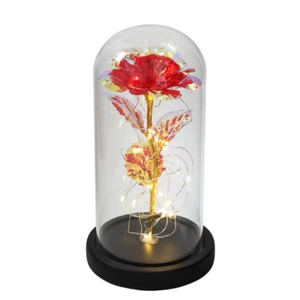Galaxy Rose Artificial Beauty and the Beast Rose Wedding Valentine Day Gift - Picture 1 of 44