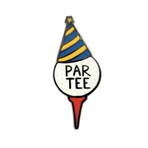 Par Tee Golf Enamel Lapel Pin | Fitted Hat Pin | Gift for Golfer - Picture 1 of 3