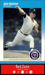 1987 Fleer - #163 Jim Slaton NM Set Break. - Picture 1 of 2