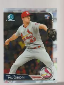 2019 bowman Chrome #24 Dakota Hudson rookie card, St. Louis Cardinals - Picture 1 of 1