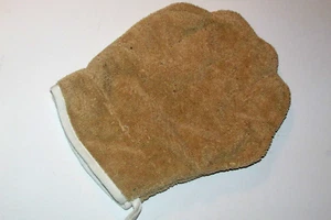 BONE DRY beige drying paw (glove) 9x12x.25" lined w/white (D) - Picture 1 of 3