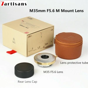 7artisans M35mm F5.6 Full-Frame Wide Angle LM Lens For Leica M M7 M-P240 Camera - Picture 1 of 6