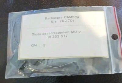 2 diodos Thomson CSF MU2 HV cada uno de excedente de laboratorio nacional **no chinos** Foto 1 de 3