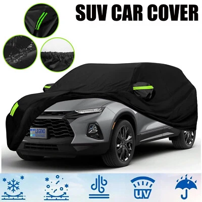 Cubierta Completa para Coche Impermeable Lluvia Anti-UV Resistente al Sol Protección contra Todo Clima YL Foto 1 de 4