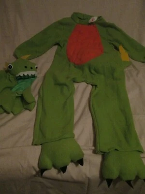 Fantasia de Halloween dinossauro pequena em excelente estado usado frete rápido - Imagem 1 de 4