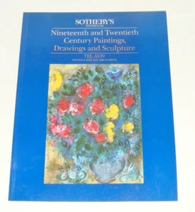 Sotheby's 19th & 20th Century Paintings Drawings Sculpture Auction Catalog 1988 - Picture 1 of 2