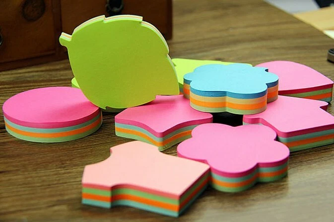 Paper Post Memo Sticky Note Sticker Bookmark Marker Flags Pad Shaped Designs UK