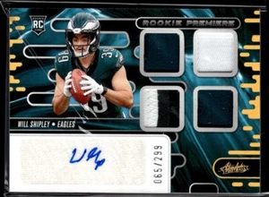 2024 ABSOLUTE ROOKIE PREMIERE #RPMA-WSY WILL SHIPLEY /299 - Picture 1 of 2