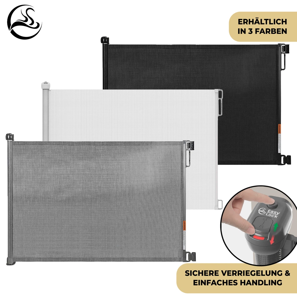 Türschutzgitter Roll Treppenschutzgitter ausziehbar Türschutzrollo Baby Gate - Bild 1 von 1