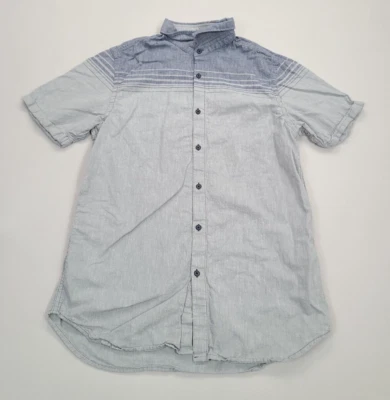 Howe Shirt Mens Large Gray Button Up Outdoors Comfort Casual Short Sleeve - Image 1 of 4