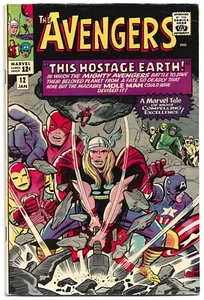 🔥🔥 Avengers #12 (Marvel 1965) * Fine 🔥🔥 F - Picture 1 of 2