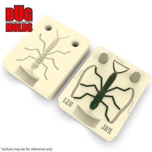 Bait DIY Fishing Mold Soft Plastic Baits Lure Plastisol Bass TinyMayFly - Picture 1 of 3