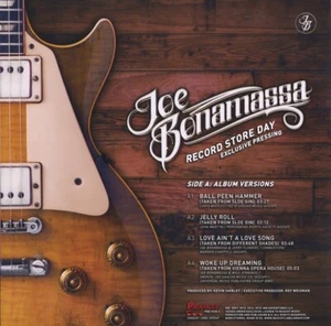 LP JOE BONAMASSA RECORD STORE DAY EXCLUSIVE PRESSING 2015 - Foto 1 di 1