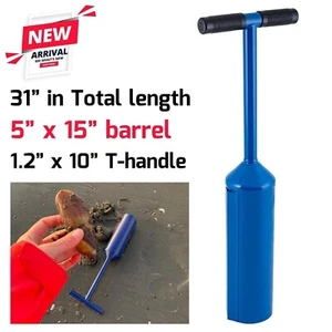 Steel Clam Gun for Digging Razor Clam Catching Tool Vacuum Breaker Suction Coast - Picture 1 of 2