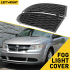 For 2011-2020 Dodge Journey Front Bumper Insert Fog Light Cover Left+Right LH+RH Dodge Journey