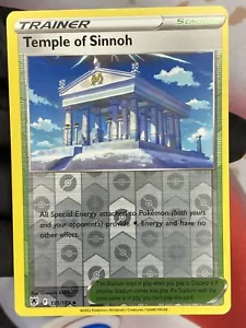 Temple of Sinnoh 155/189 Reverse Holo English Pokemon TCG Astral Radiance - Picture 1 of 4