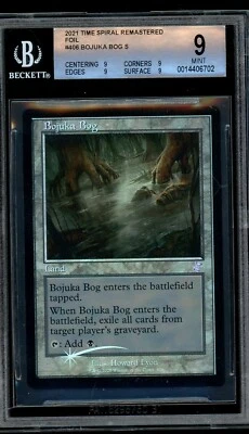 Bojuka Bog - Time Spiral Remastered foil, BGS 9 MINT. MTG (pop 1 of 2) - Image 1 of 2