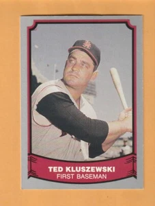 Ted Kluszewski Los Angeles Angels 1988 Pacific Legends I #72 Indiana Hoosiers 4V - Imagen 1 de 2
