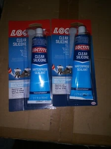 Sellador de silicona para acuario 2,7 OZ transparente 100 % impermeable lote de 2 paquetes #333 - Imagen 1 de 2