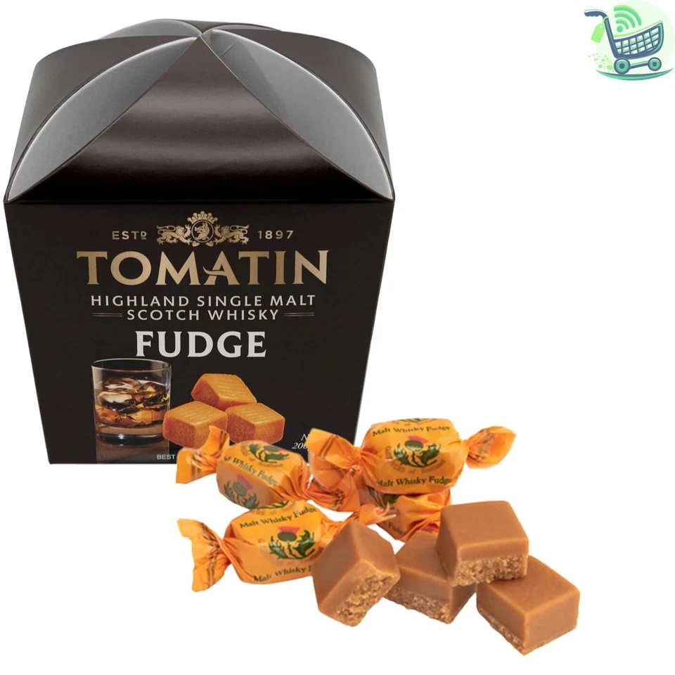 Luxurious Handmade Fudge 200g - Flavors of Tomatin in Air-Tight Presentation - Image 1 of 3