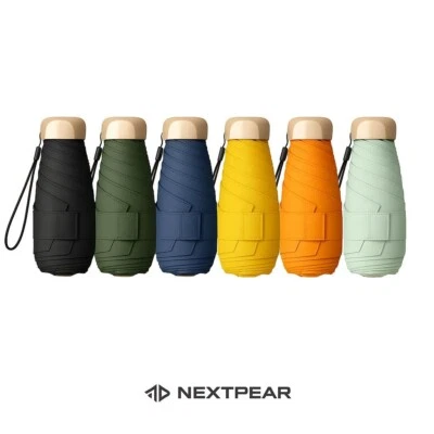 MARKENLOS Ultraleicht Regenschirm Mini Taschenschirm Reiseschirm Kompakt klein leicht