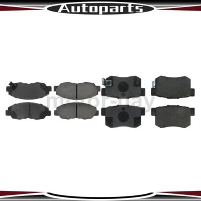 For Honda Accord 1991 1994 1995 1996 1997 Front Rear Disc Brake Pad Set - Image 1 of 4