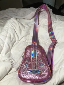 Club Exx Dolls Kill COSMIC HEART STRINGS UKULELE BAG - Picture 1 of 5