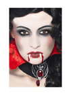 Vampire Make Up Set With Fangs Halloween Fancy Dress Costume Accessory