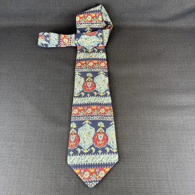 Corbata corta MMoA Metropolitan Museum of Art cachemira para hombre 100 % seda 57 x 4 Foto 1 de 4