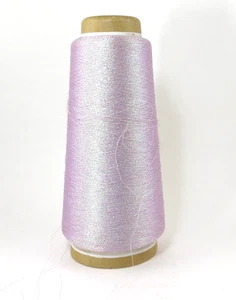 Unbranded Mauve Metallic Yarn / Partial Cone Blending Filament 157grs - Picture 1 of 2