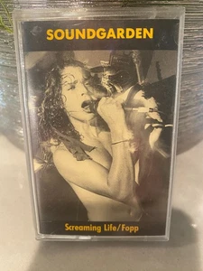 Soundgarden Screaming Life/Fopp Cassette Tape SUB POP 1990 - Picture 1 of 2