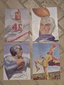 Vintage 1946 Spring City, Pennsylvania Coca-Cola Football Program LOT Of 4 RARE - Bild 1 von 14